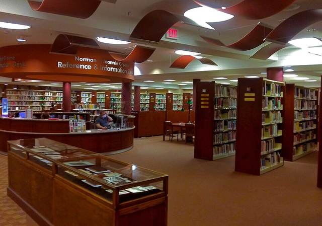 Adriance Memorial Library in Poughkeepsie, New York