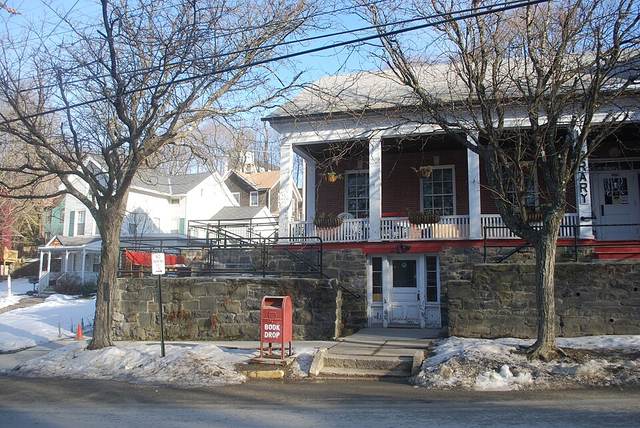 Morton Memorial Library and Community House in Rhinecliff, New York